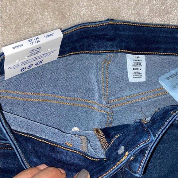 H&M skinny fit high waisted jeggings - Picture 3 of 5
